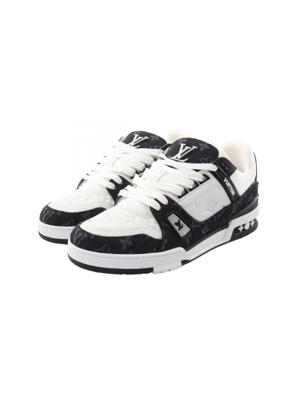 Louis Vuitton Sneakers LV Trainer Leather Denim